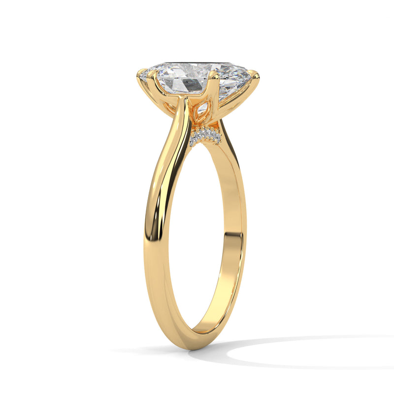Solstice Tulip Diamond Ring Setting