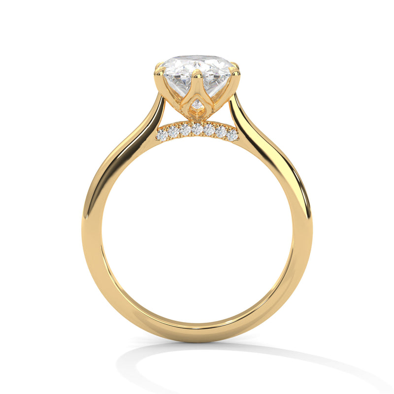 Solstice Tulip Diamond Ring Setting