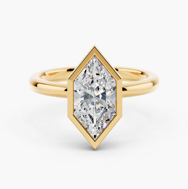 Floral Bezel Setting