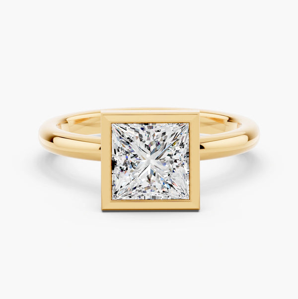 Floral Bezel Setting