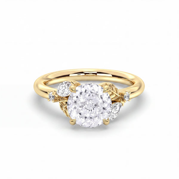 Blossom Setting Engagement Ring