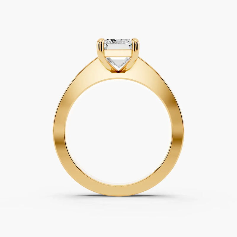 Channel Setting Engagement Ring