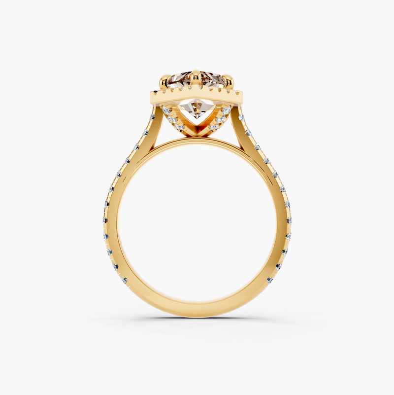 Crystal Champagne Setting