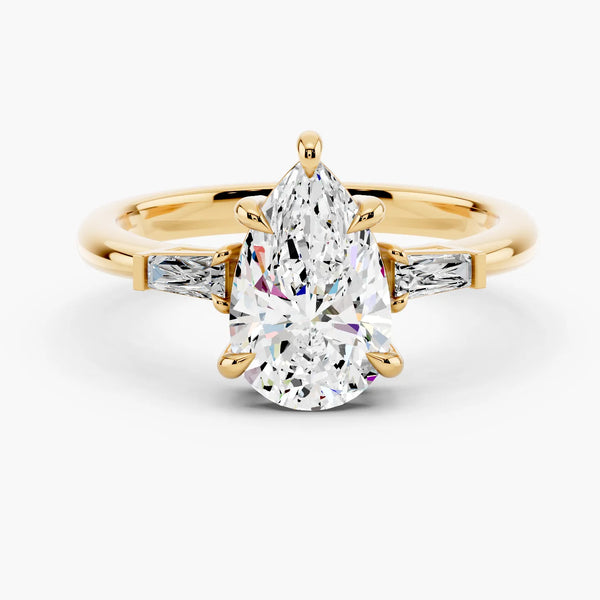 Astoria Tapered Baguette Setting Ring