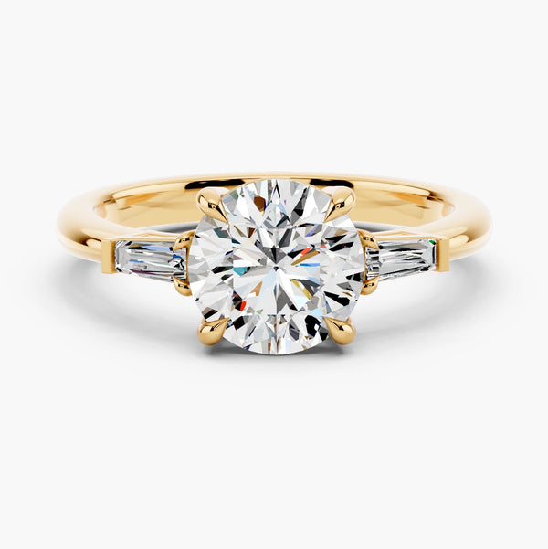 Astoria Tapered Baguette Setting Ring