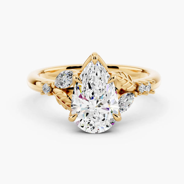 Blossom Setting Engagement Ring