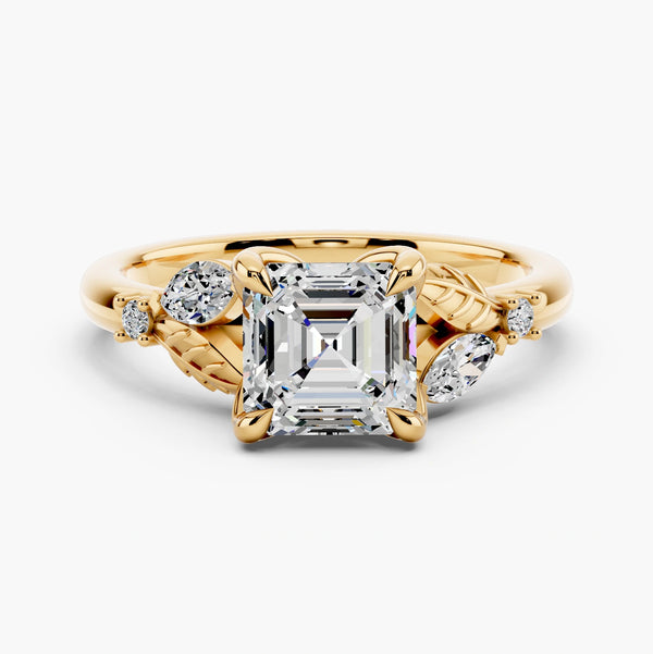 Blossom Setting Engagement Ring
