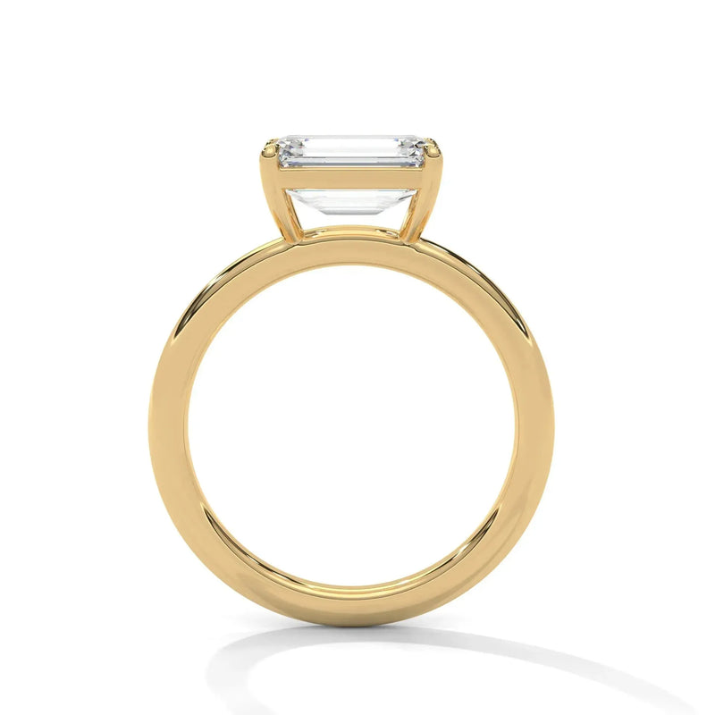 East-West Solitaire Setting