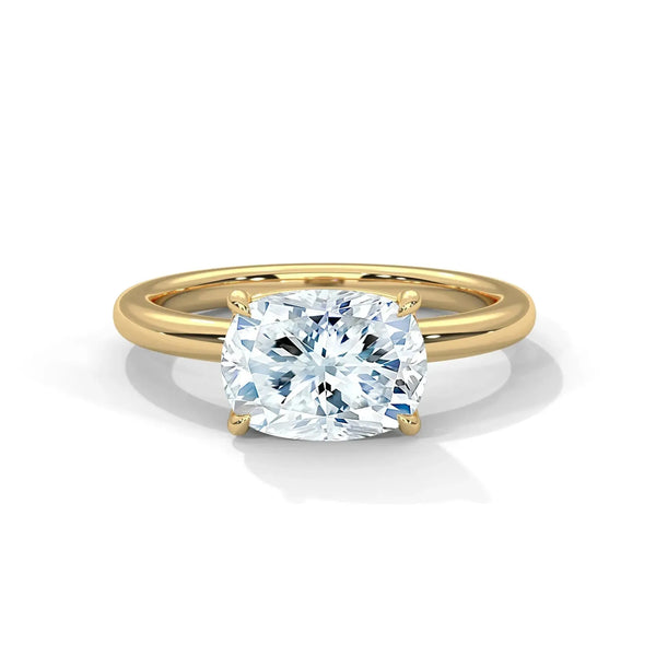 East-West Solitaire Setting
