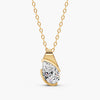 Sloane Pear Lab-Grown Diamond Pendant Necklace