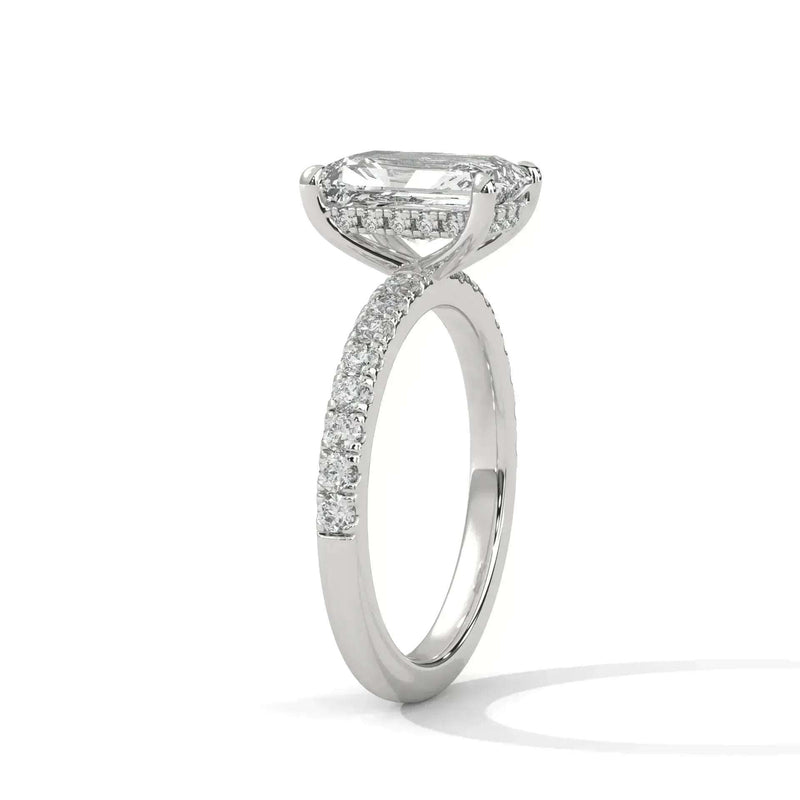 3.03 Carat Radiant Sunbelt Setting - Platinum