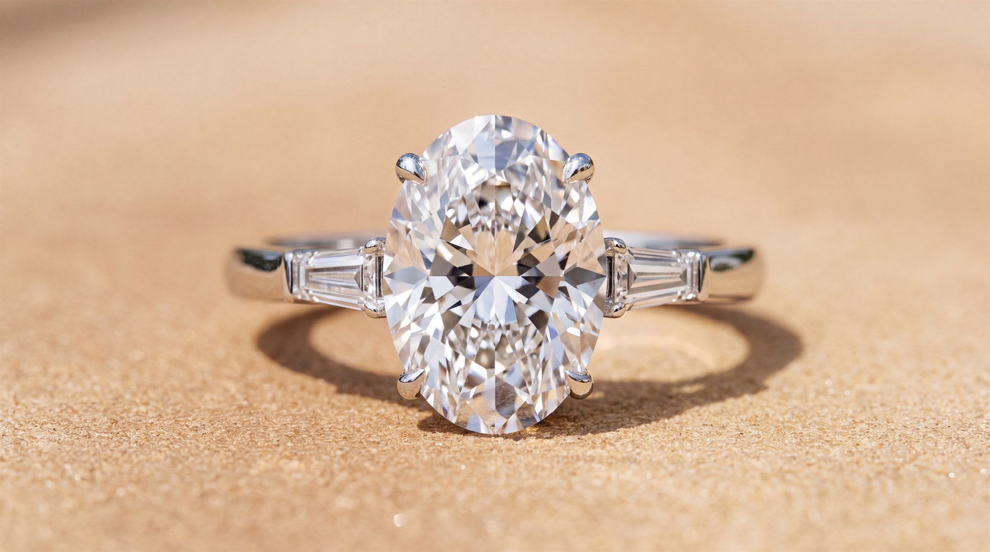 Wie groß ist ein 2-Karat-Labordiamant? Größe, Wirkung, Preis