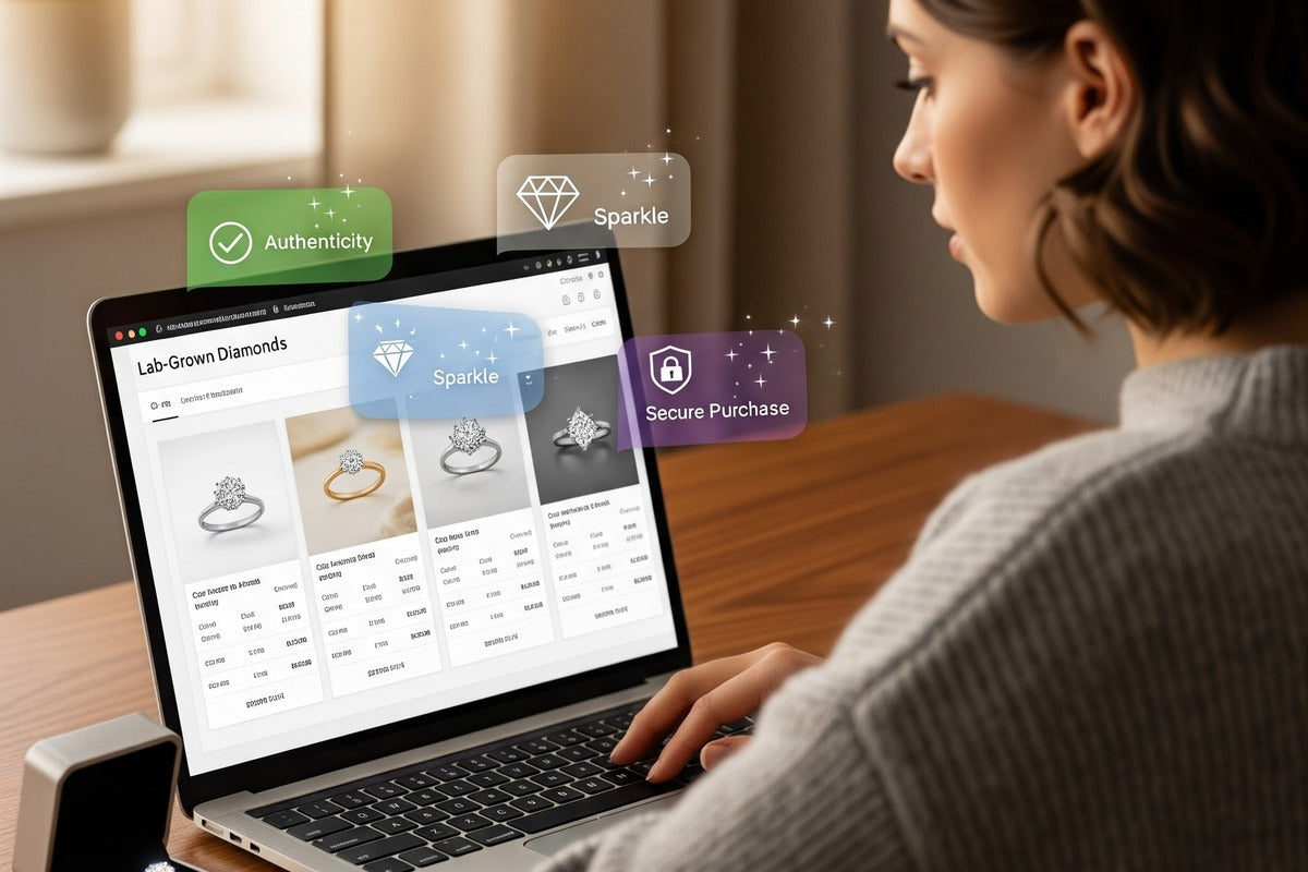 How to Buy Lab-Grown Diamonds Online Without Getting Scammed