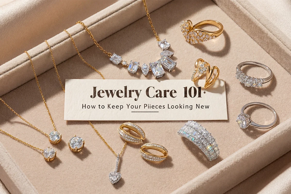 Jewelry Care 101: How to Keep Your Pieces Looking New