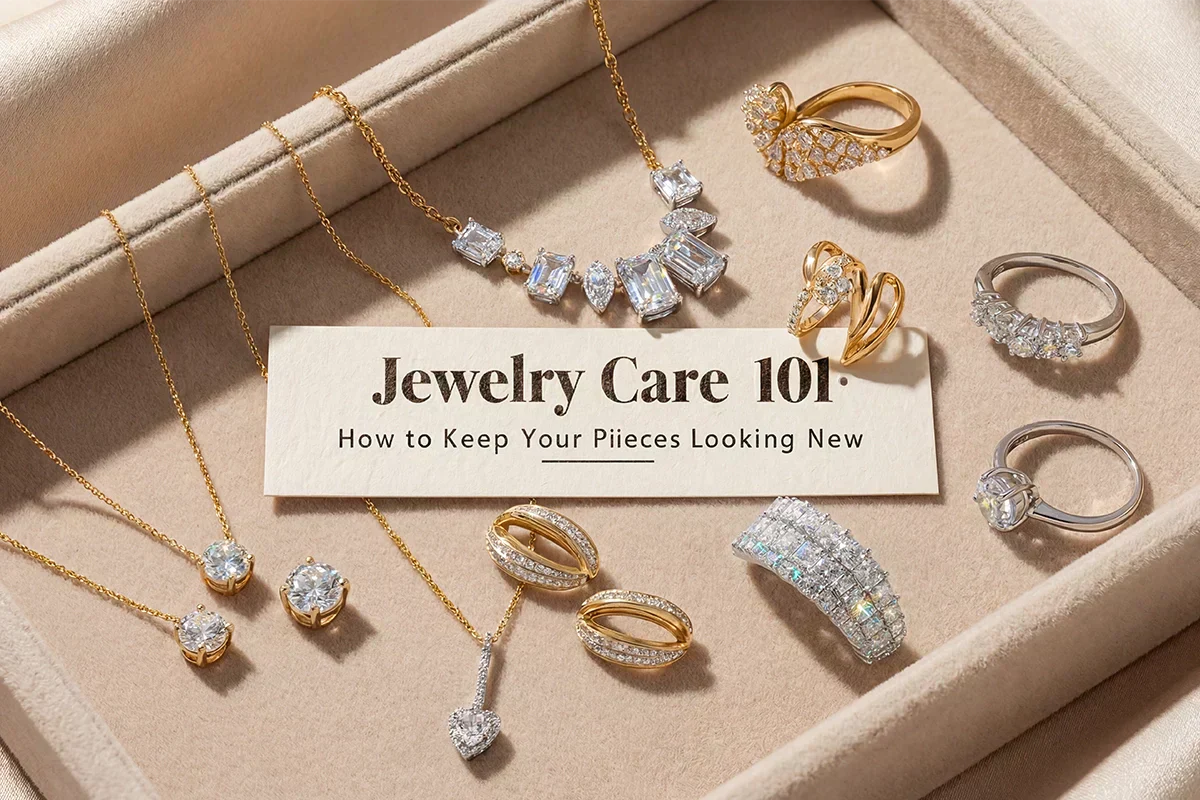 Jewelry Care 101: How to Keep Your Pieces Looking New
