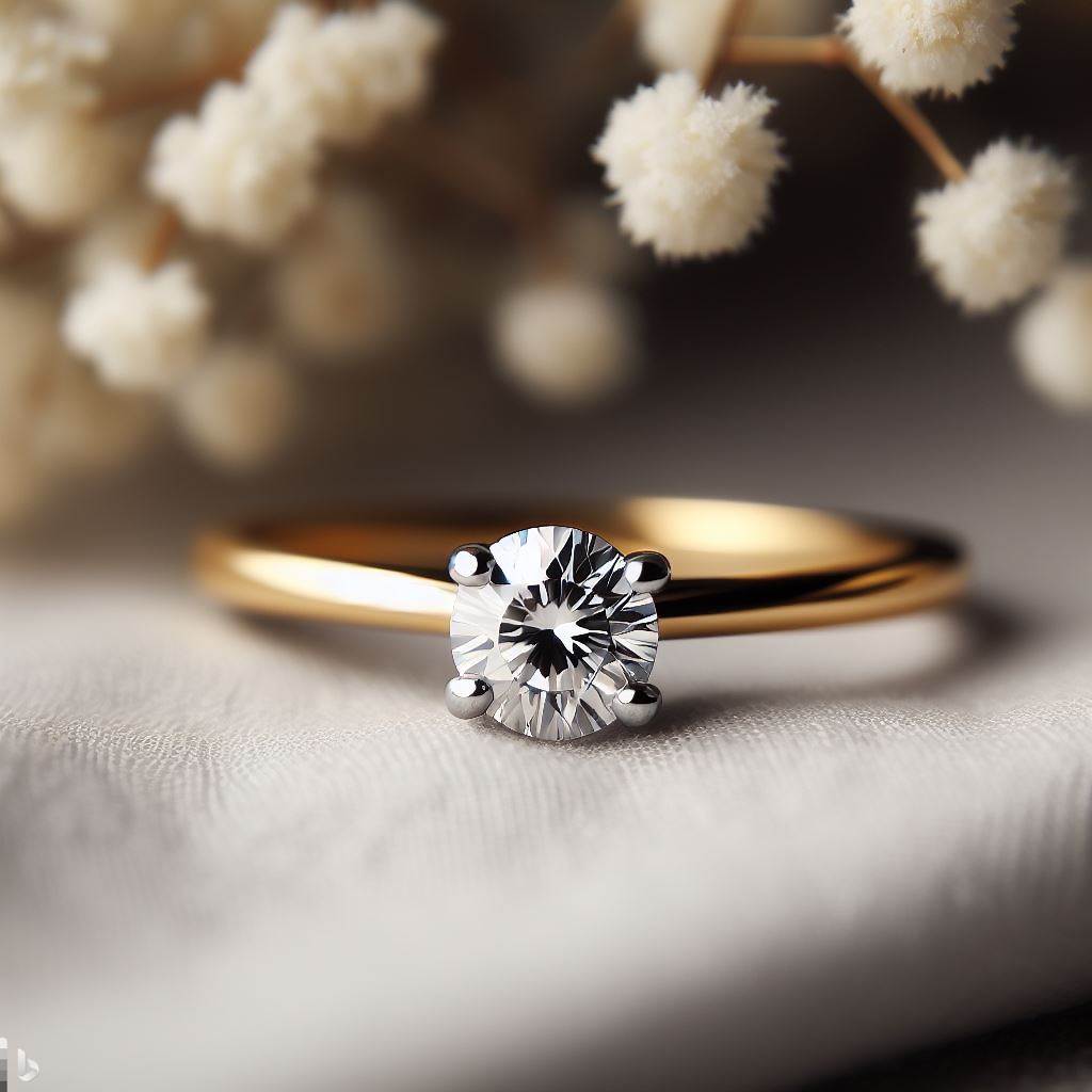 Captivating Contrast: The Allure of Two-Tone Engagement Rings