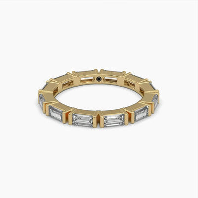 1.25 CTW Baguette Diamond Eternity Ring