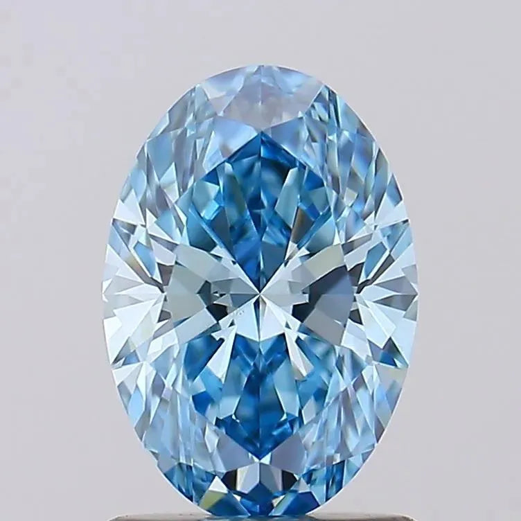 1.08 Carat Oval IGI Certified Colored Lab Grown Diamond - Stienhardt
