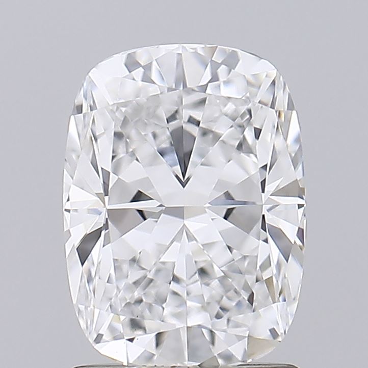1.40 A radiant, cushion-cut diamond with multiple facets, reflecting light brilliantly against a neutral background.
