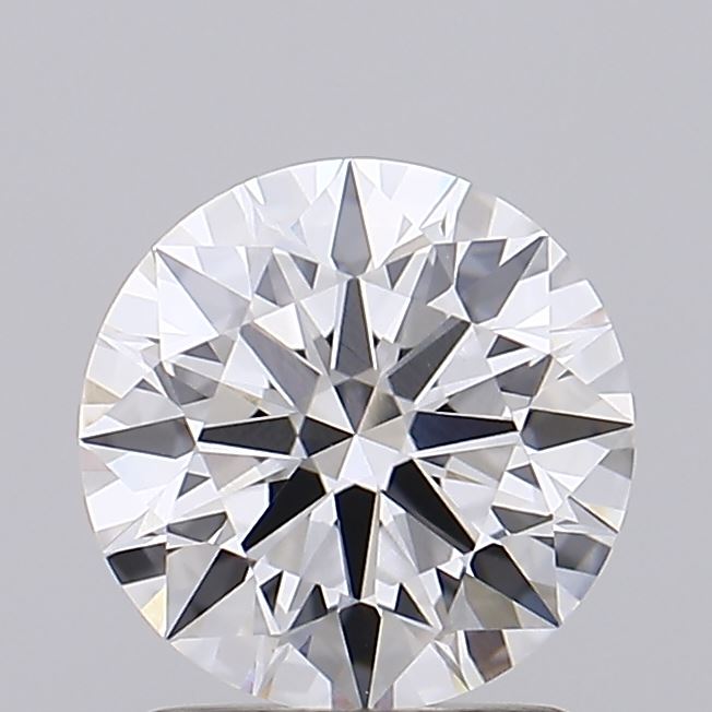 1.54 A close-up image of a round, brilliant-cut diamond against a plain background. The diamond sparkles with intricate facets, conveying elegance and luxury.