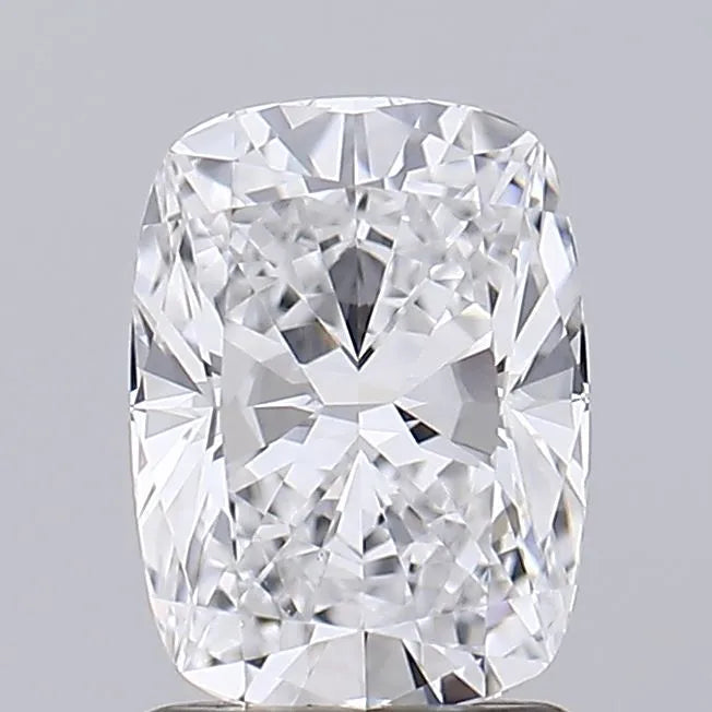 1.56 A sparkling cushion cut diamond with numerous facets