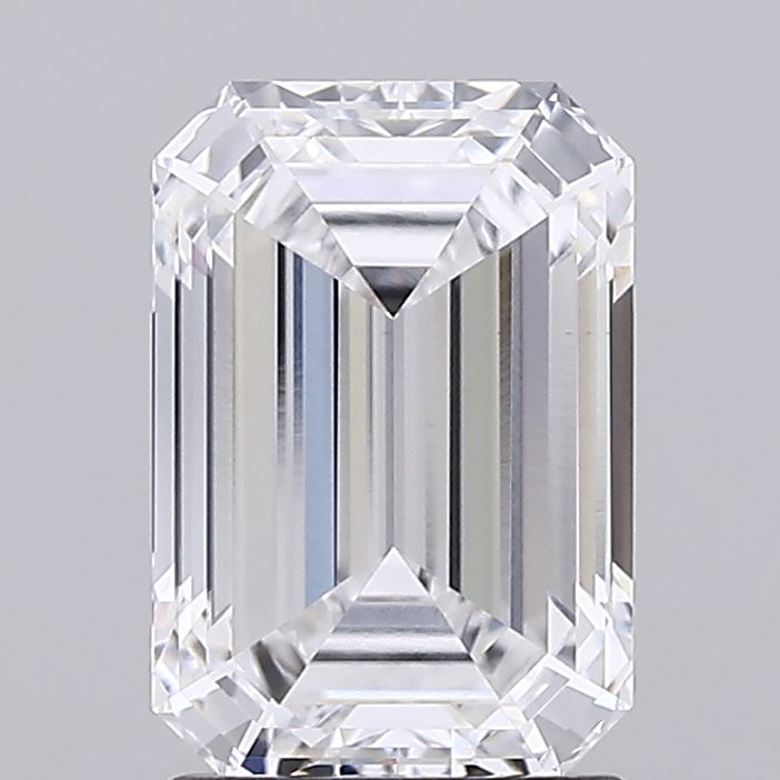 1.89 A sparkling, transparent octagonal diamond with multiple facets, reflecting light in a variety of angles against a gray background.