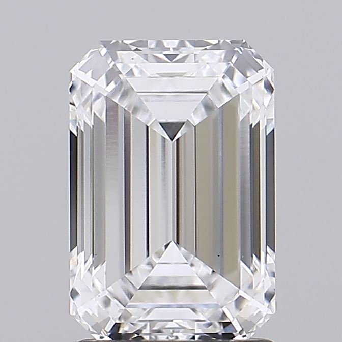 1.92 A stunning, clear emerald-cut diamond with sharp facets reflecting light, set against a neutral background.