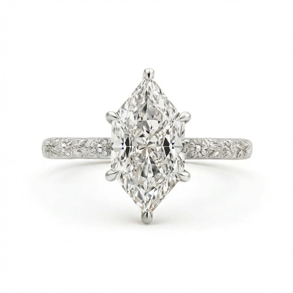 Platinum / Dutch Marquise