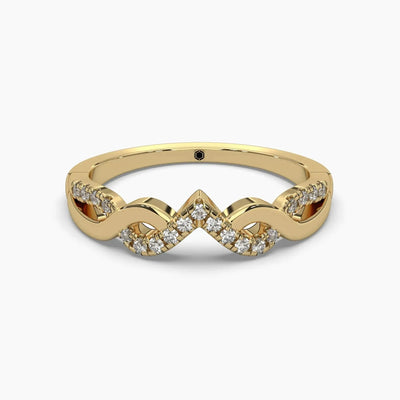 Round Fashion Wedding Ring