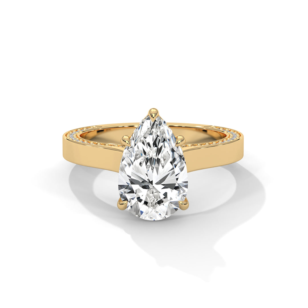 The Hidden Crown Pavé Setting