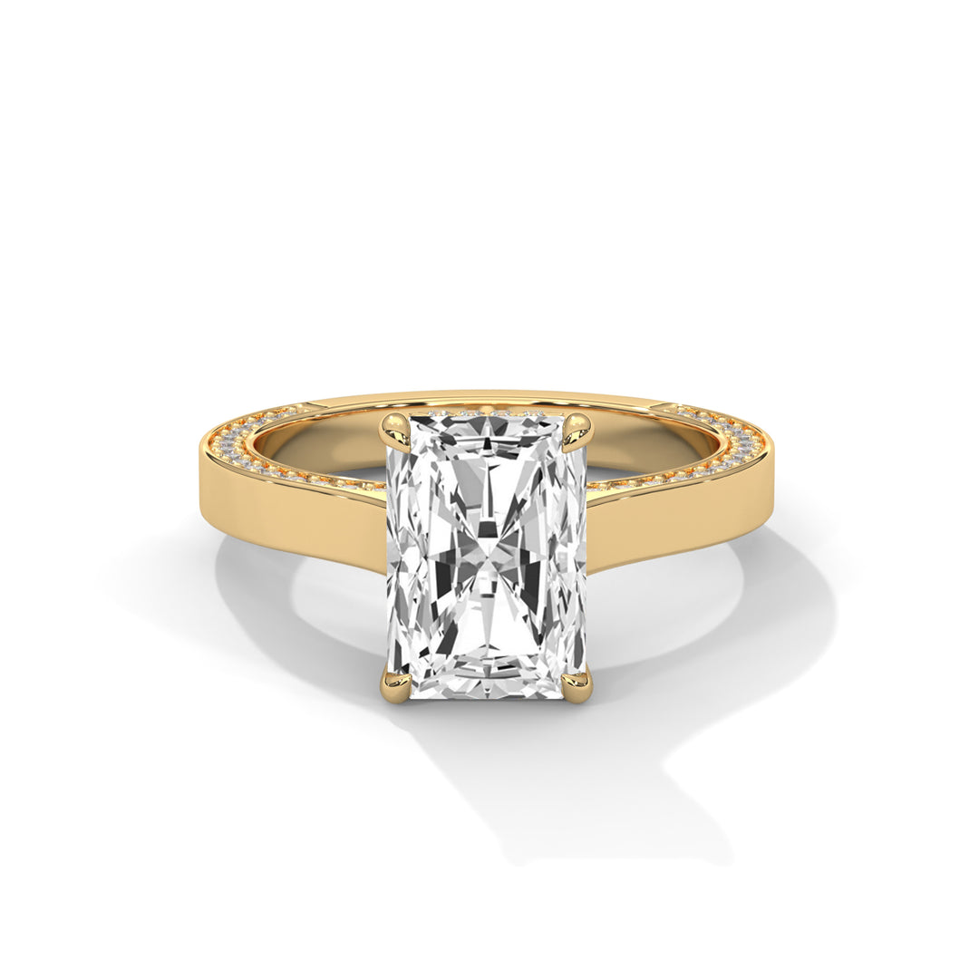 The Hidden Crown Pavé Setting