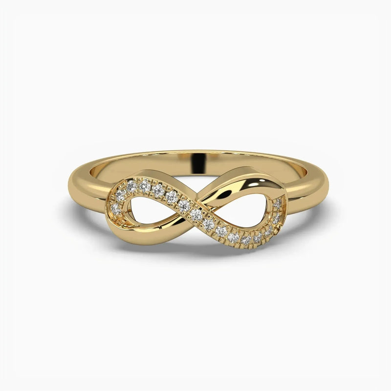 Round Infinity Fashion Ring