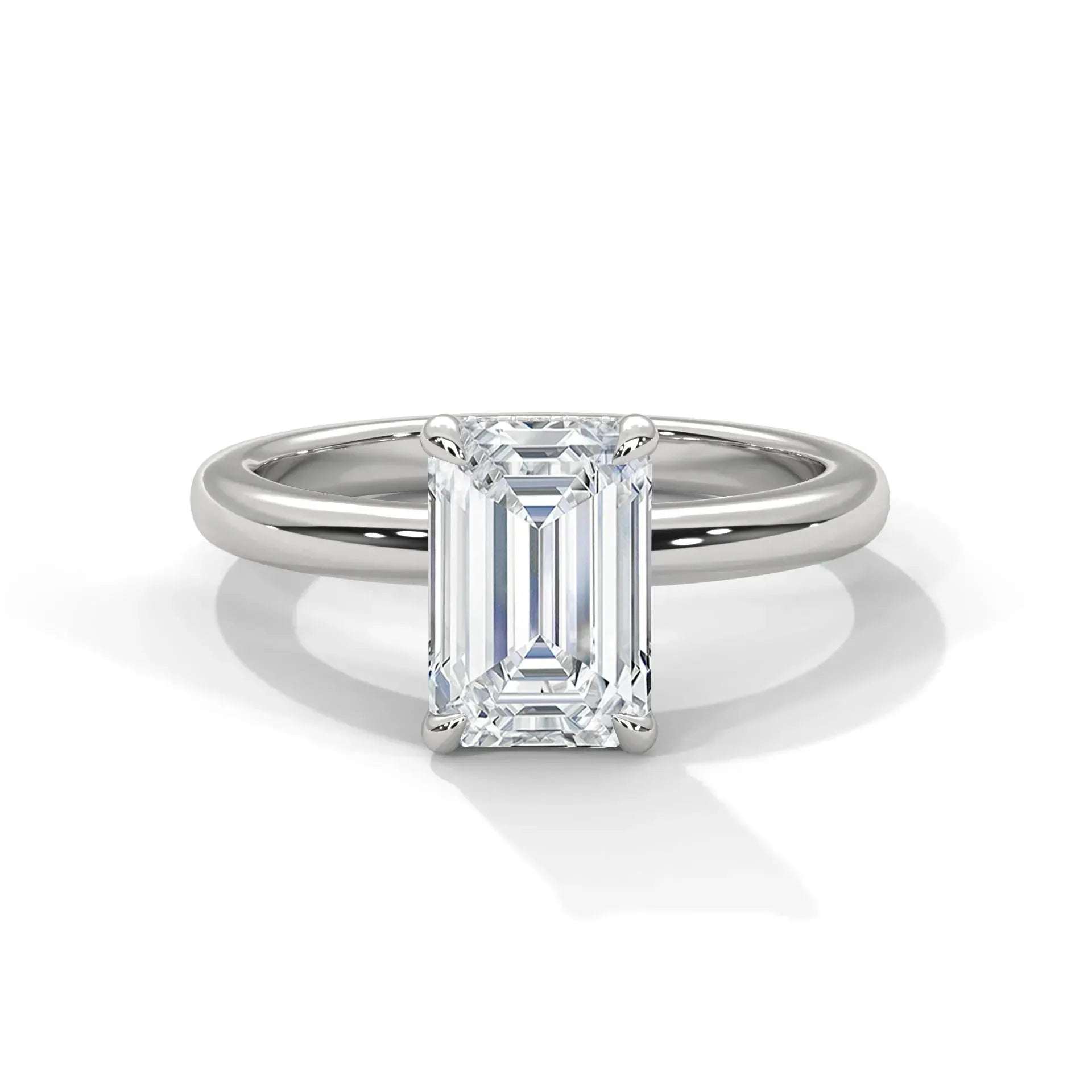 14k Yellow Gold / Emerald