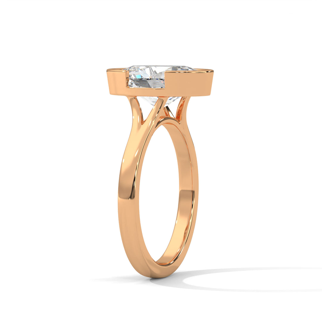 The Split Shank Half Bezel Setting