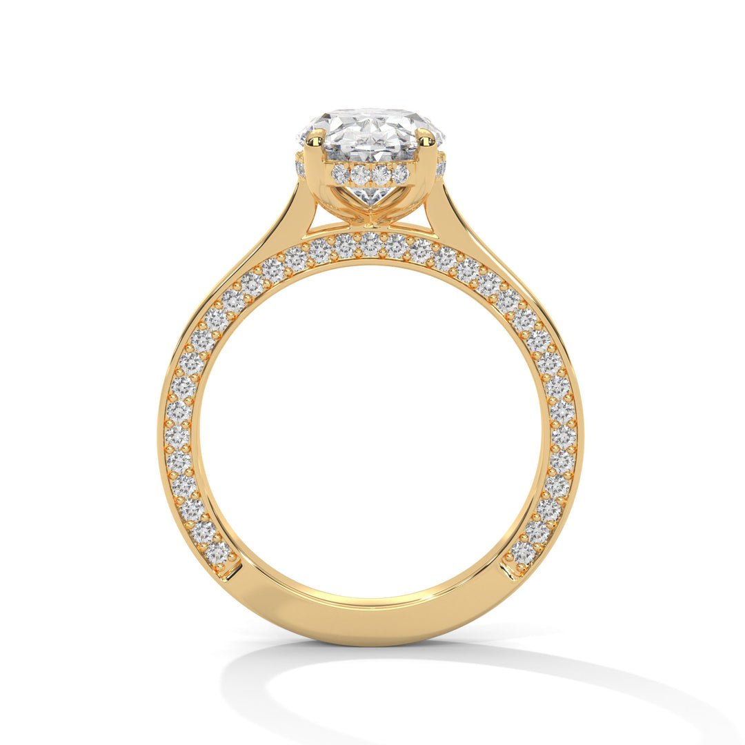 The Hidden Crown Pavé Setting