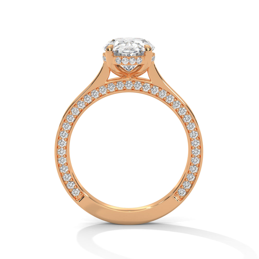 The Hidden Crown Pavé Setting