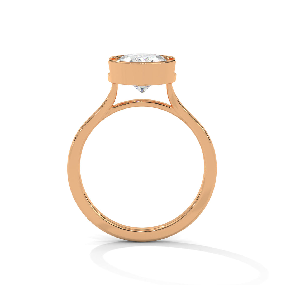 The Split Shank Half Bezel Setting