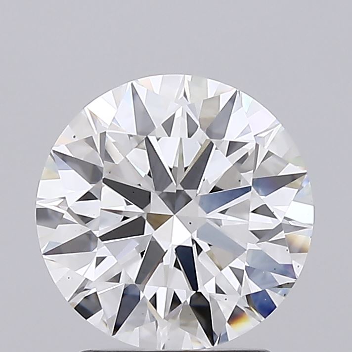 2.01 A brilliant round diamond showcasing exceptional clarity