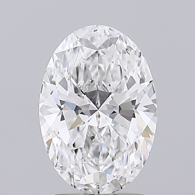 2.03 A stunning, oval-cut diamond with brilliant facets