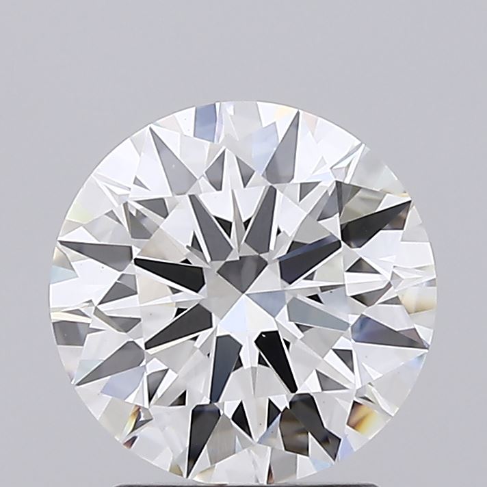 2.04 Close-up of a sparkling round diamond with brilliant facets