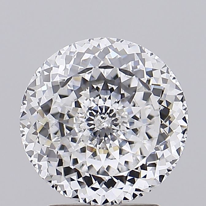 2.33 A round brilliant cut diamond with intricate facets and a clear, sparkling appearance.