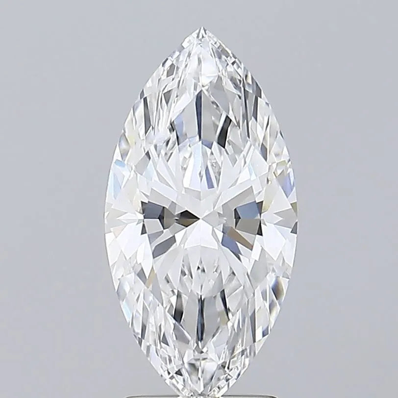 2.57 A stunning marquise cut diamond sparkling brilliantly with multiple facets set 