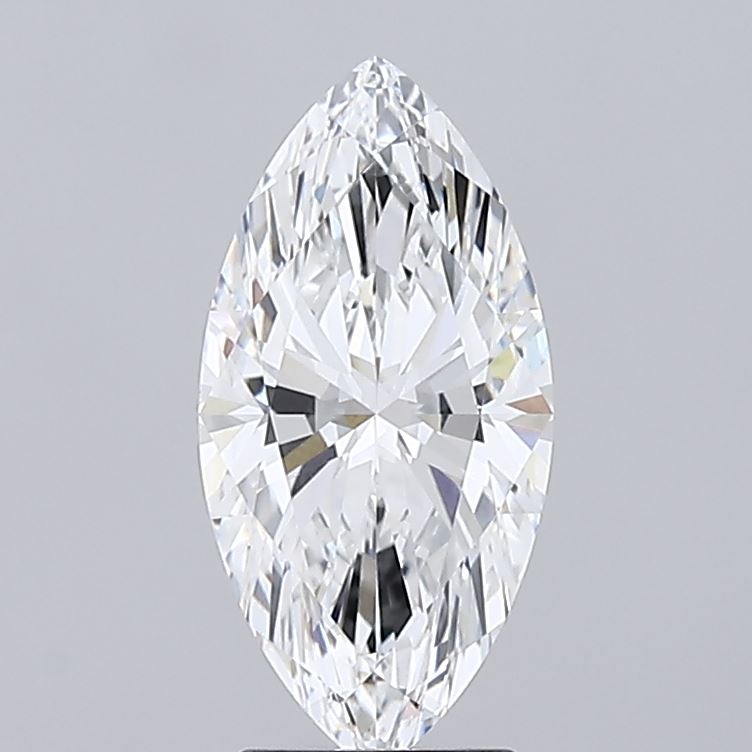 2.73 A beautifully cut marquise diamond, displaying brilliant facets