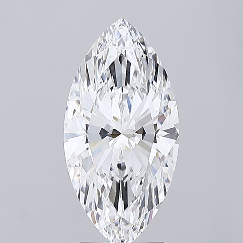 2.78 A large pear-shaped diamond glistens with brilliance and clarity against a neutral background.