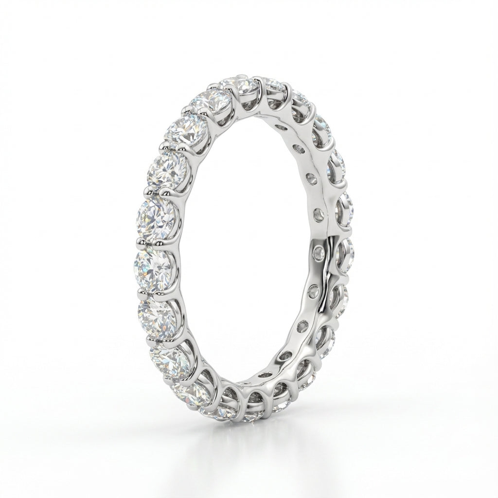 Round Scalloped Eternity Band (2 - 5 ct. tw.)