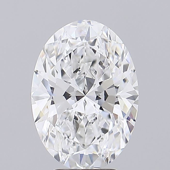 3.24 Close-up of a sparkling oval diamond