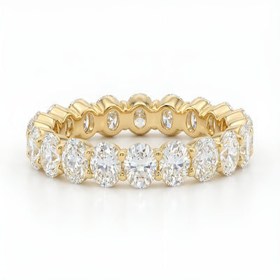 Oval Eternity Band - 3 ctw