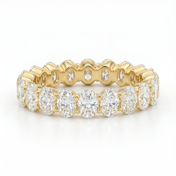 Oval Eternity Band - 3 ctw
