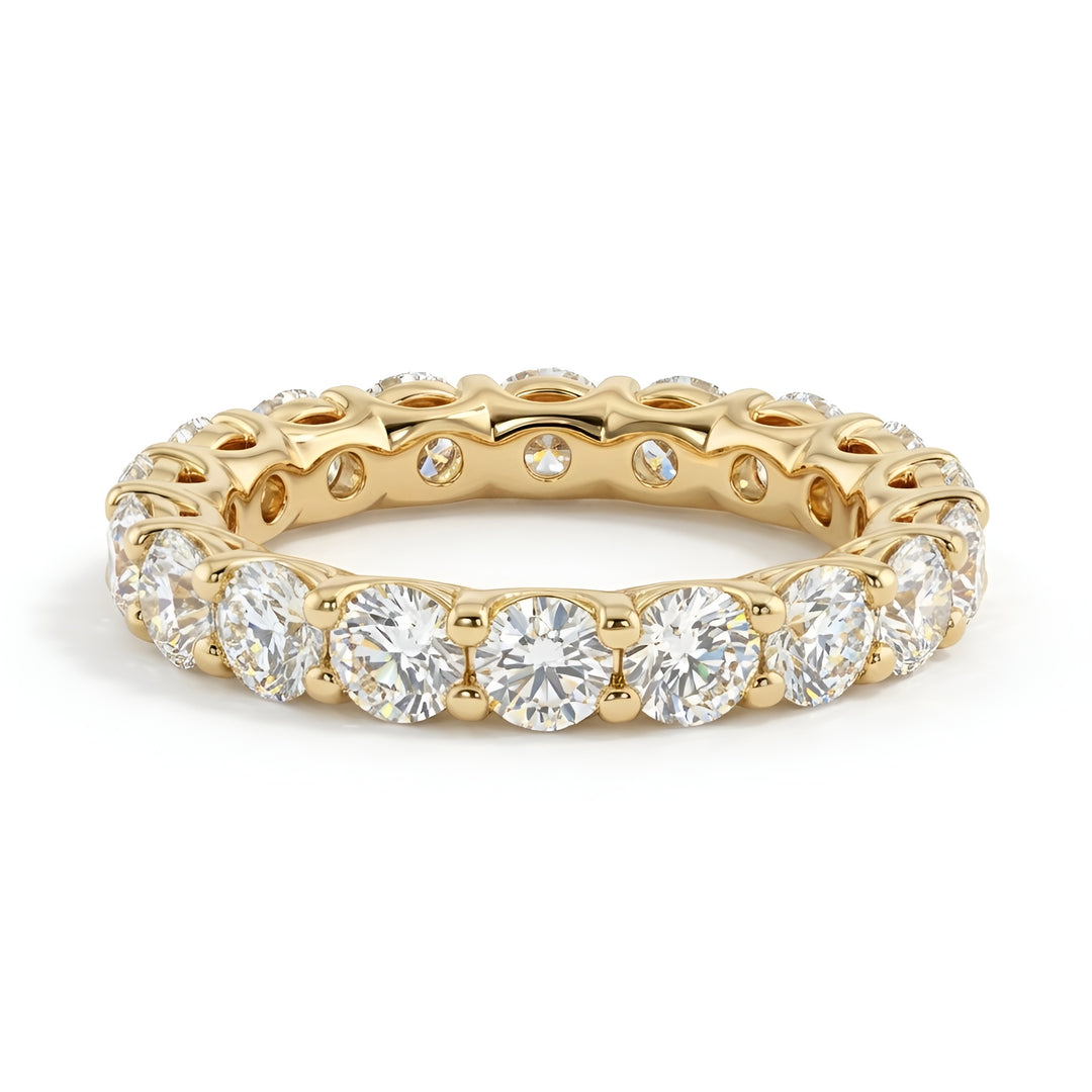 Round Scalloped Eternity Band (2 - 5 ct. tw.)