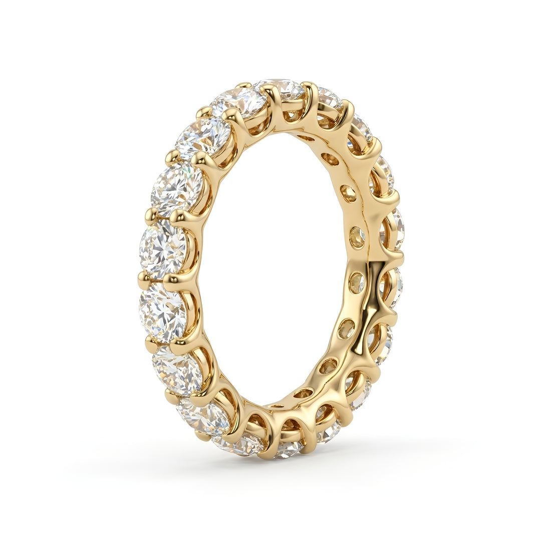 Round Scalloped Eternity Band (2 - 5 ct. tw.)
